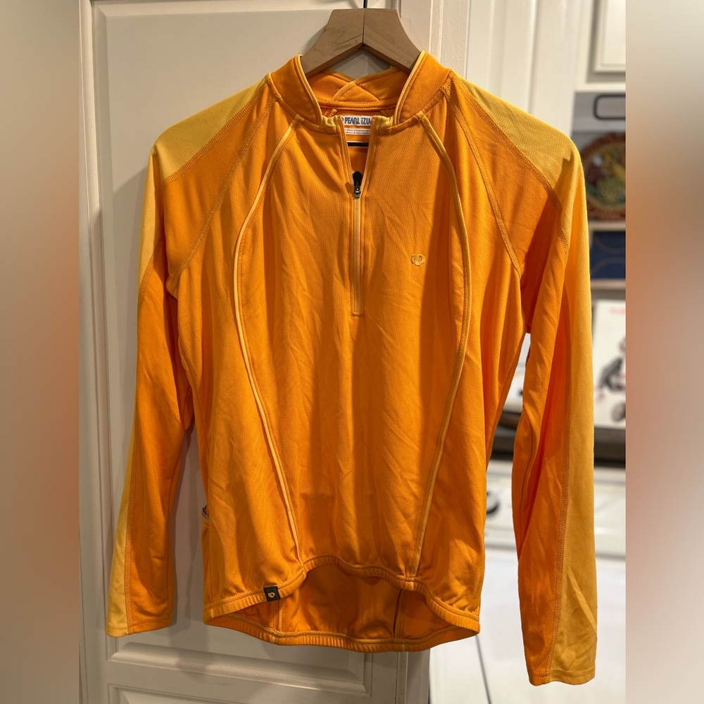 Pearl Izumi Vibrant Orange Cycling Top